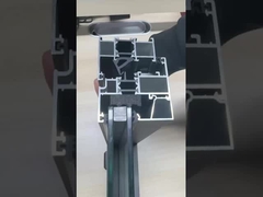 Güçlü Hafif Güneş Odası Özel Kelepçeli Zemin Güneş Odası Kaydırıcı Kapılı