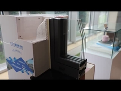 Alüminyum Çerçeve Kaplama Pencere Böcek Kanıtlı Ses geçirmez Kaplama Pencereler