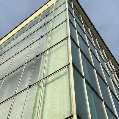 Standart Uçak Çerçeve Perde Duvar Sistemi Mimarlık İçin Tempered Glass