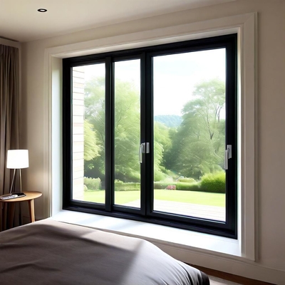 Sıcak İzole Alüminyum Hinged Pencere Ses geçirmez Modern Casement Pencere